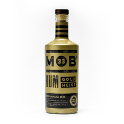 Buy MOB33 Gold Heist Rum 70cl